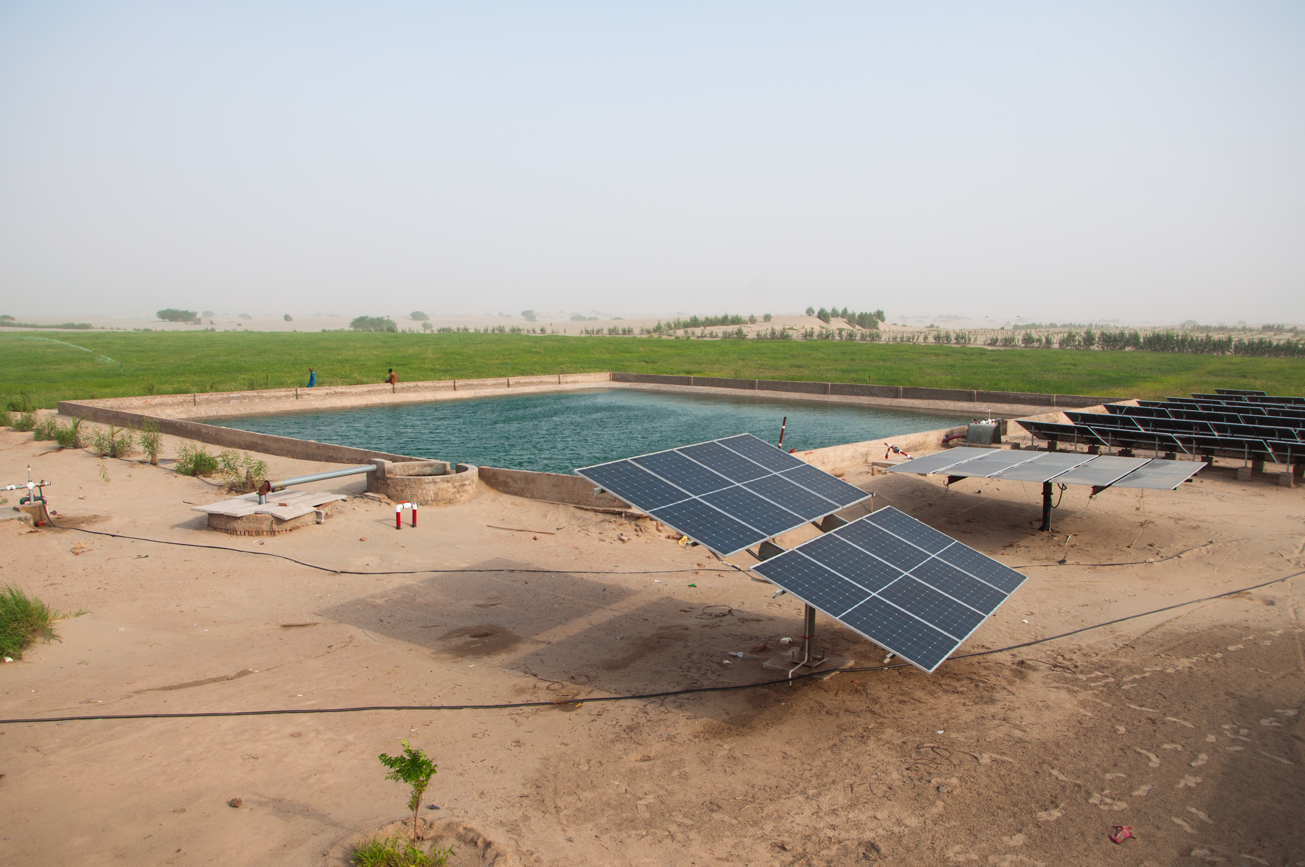 Solar Array & Reservoir Pond